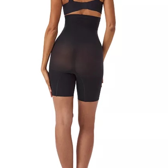 SPANX Women's High-Waisted Mid-Thigh Shaping Shorts Size Large - Picture 2 of 7